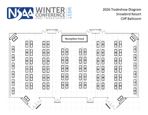snowbird tradeshow hall map