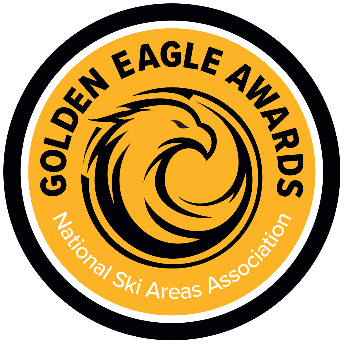 yellow golden eagle awards logo