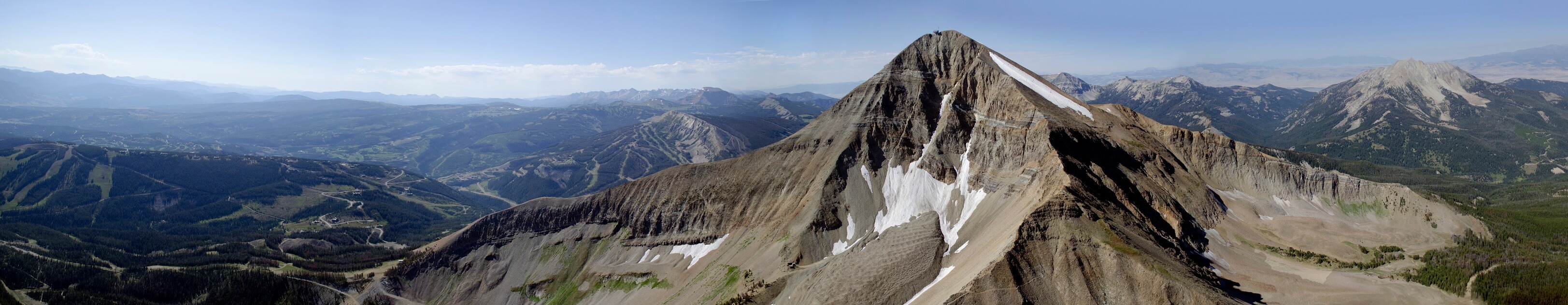 Big Ski Resort panoramic picture