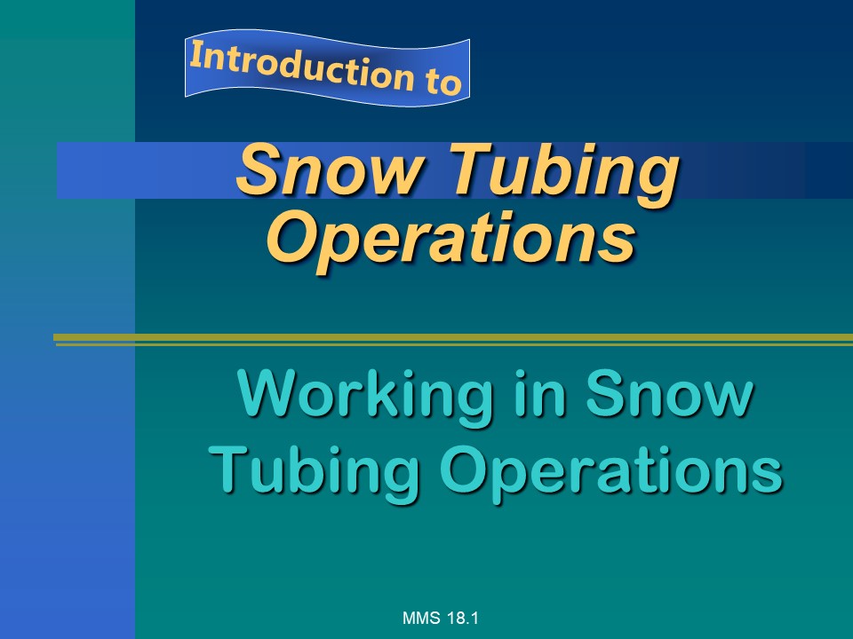 Introduction to Snowtubing PowerPoint